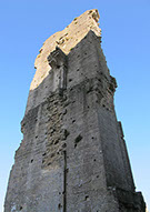 Parts of Corfe Castle Dorset.