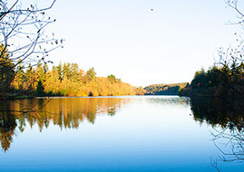 Tottiford Reservoir taken in the early morning. 