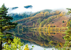 Late afternoon looking across Thirlmere Reservoir.