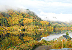 Late afternoon looking across Thirlmere Reservoir.